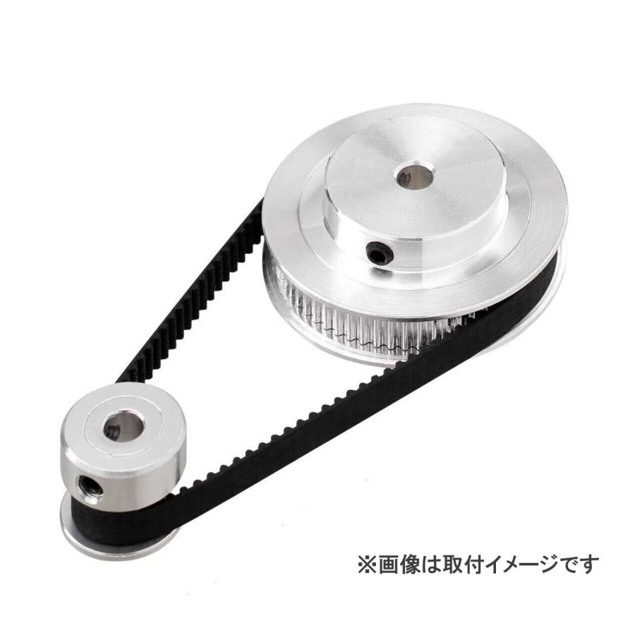 歯数 19 穴径 5mm ベルト幅 1/4" (6mm) GT2 タイミングベルトプーリー