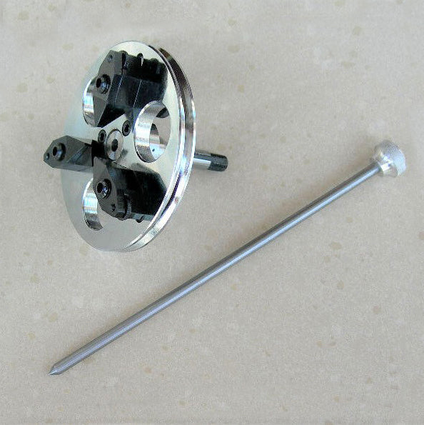 8mm時計旋盤用 3爪 チャック M7 x 0.75 面板 約77mm