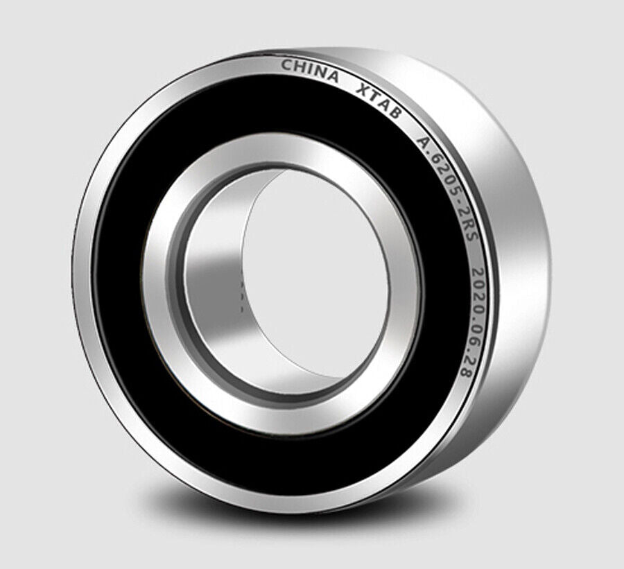 10mm Inner Diameter, 16mm Outer Diameter, 5mm Width, Double Rubber Seal, Steel Bearing, Pack of 5