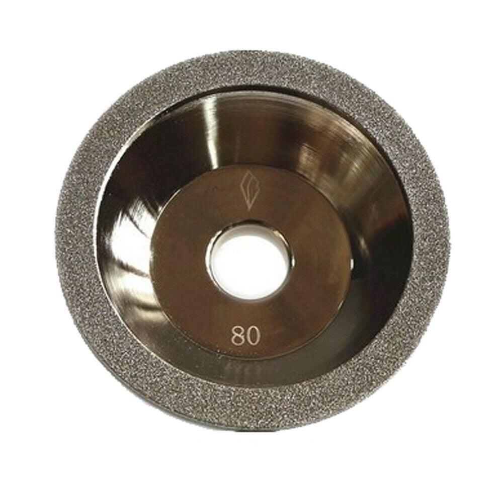 100 直径 100mm 高さ 35mm 銀色 電着ダイヤモンドカップホイール 皿型