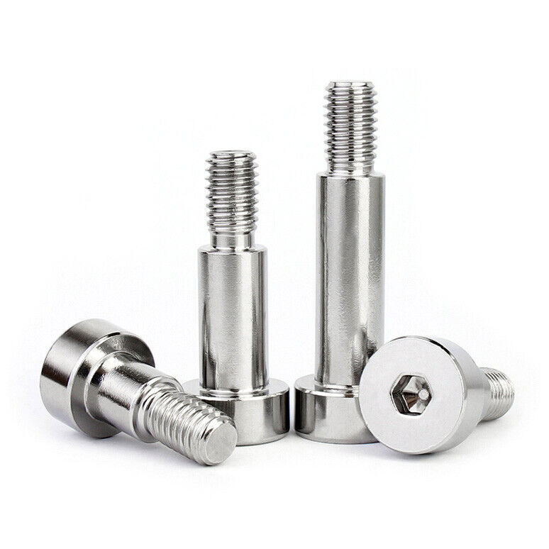 8mm Body Diameter, M6 x 1.0 Thread, Hex Socket Head, Stainless Steel Shoulder Bolt
