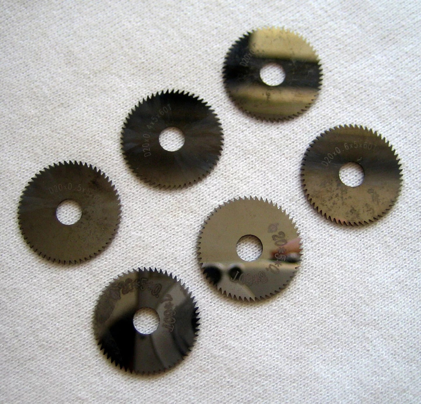 20mm diameter carbide circular saw blade, 5mm hole diameter