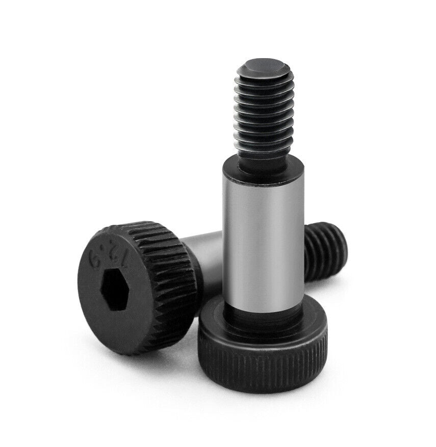 12mm Body Diameter M10 x 1.5 Thread Hex Socket Steel Shoulder Bolt