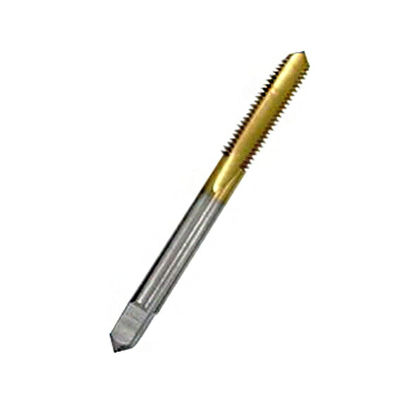 M1.6 x 0.35 右ねじ ステンレス鋼ねじ切り可能 HSS M35 Co 5% チタンメッキ タップ