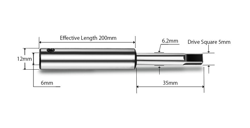JIS Standard M6 Tap Extension Bar Extension Rod Extension Bar