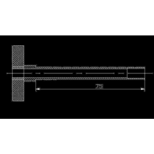 WW size Wolf Jahn 8mm watch lathe dedicated drawbar