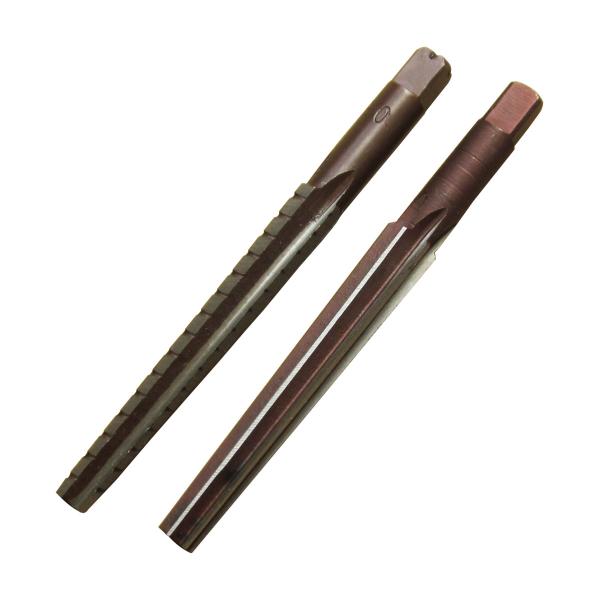 MT0 Morse Taper Reamer, Roughing and Finishing, Set of 2