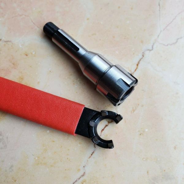 WW Size 8mm Watch Lathe ER11 Collet Adapter with Wrench