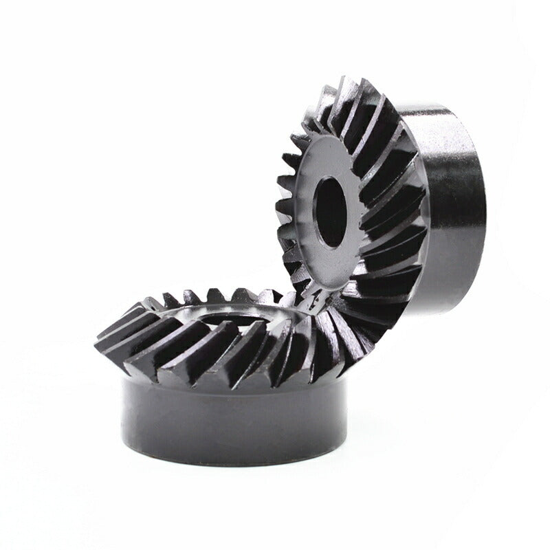 Module 2, Number of Teeth 30, Hole Diameter 25mm, Keyway 8mm, Speed ​​Ratio 1:1, Steel Spiral Bevel Gear