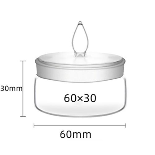 Glass cleaning bottle with lid, alcohol, benzine, cup