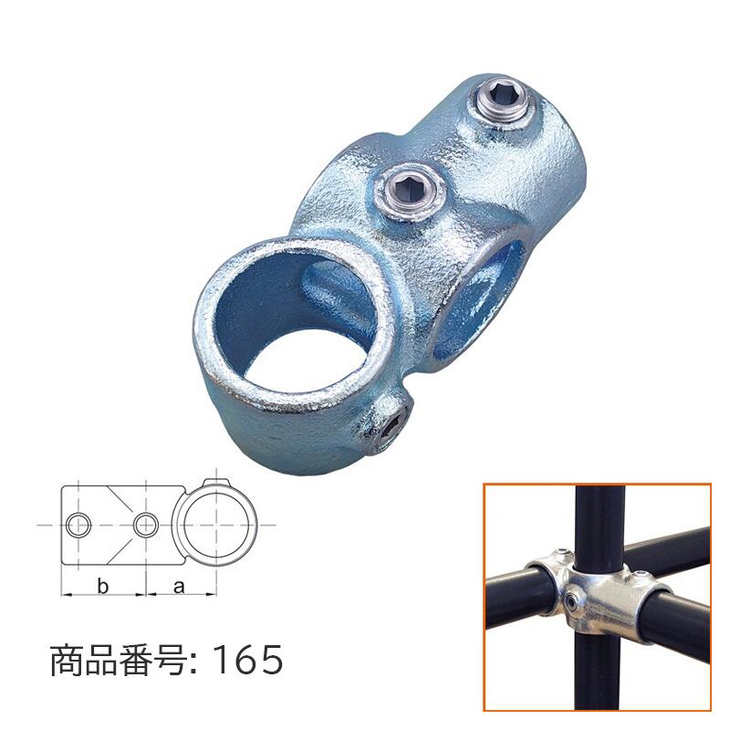 27.2mm 20A配管 パイプジョント 5方向 十字貫通 D27-165