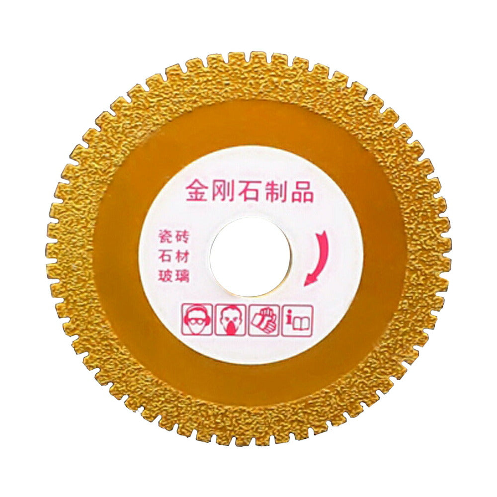 #60 直径 100mm 110mm 選択 歯鋸刃 ダイヤモンドカットオフホイール