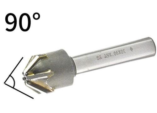 90度 直径 20mm  超硬チップ 面取りカッター フライス