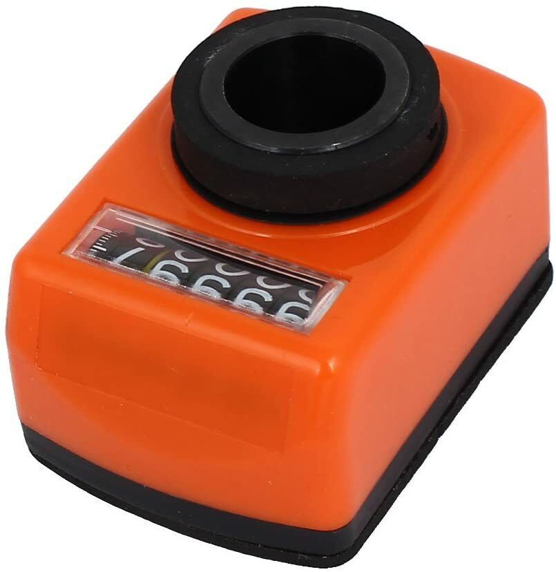 Horizontal axis Front lower lens Clockwise Digital position indicator