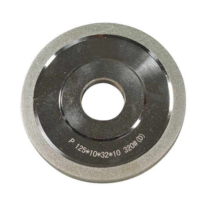 125mm diameter electroplated diamond wheel #100 #150 #200 #320 #400