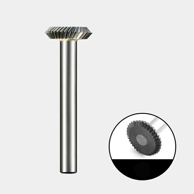 T字 90度 角型 シングルカット シャンク径 6mm 超硬 ロータリーバー リュータービット 超硬バー