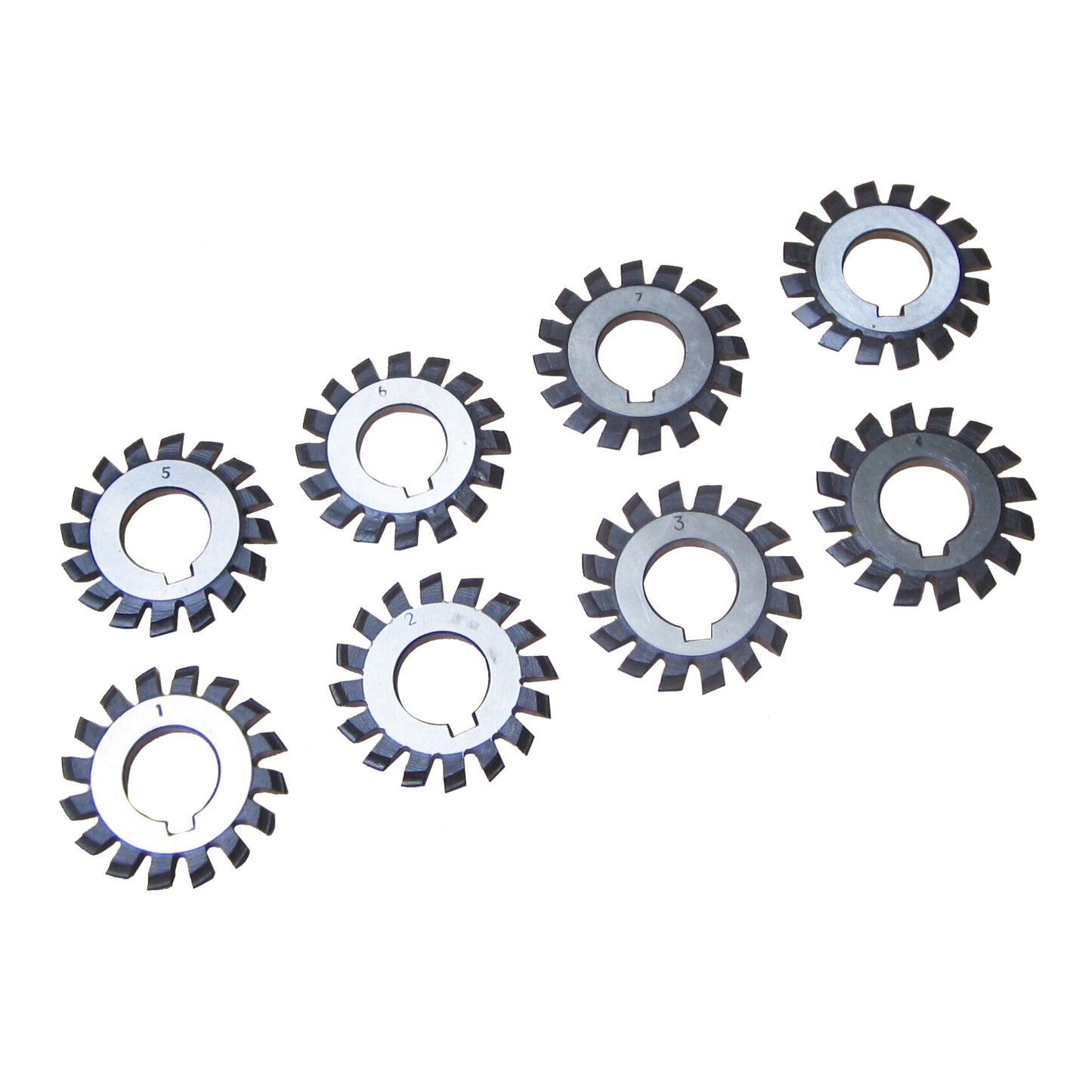 M9 インボリュートギヤカッター 8種セット