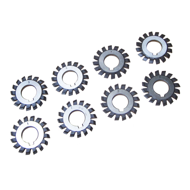 M6 インボリュートギヤカッター 8種セット