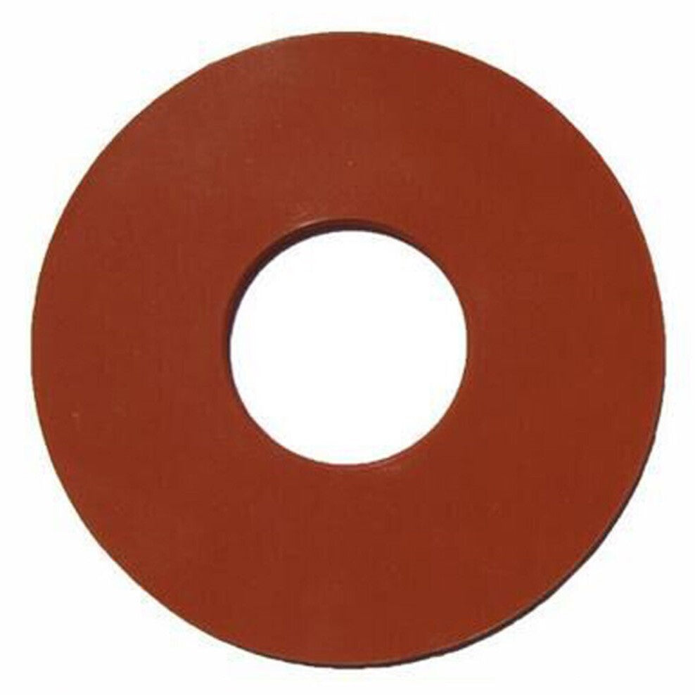 VMQ Silicone Rubber Washers, 30mm Inner Diameter, 3mm Thickness, Selectable Outer Diameter, Pack of 5