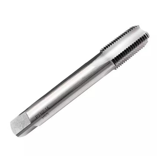 1/2" - 14 全長 130mm 英国基準 BSPP(G)管 平行ねじ用 HSS ロングタップ
