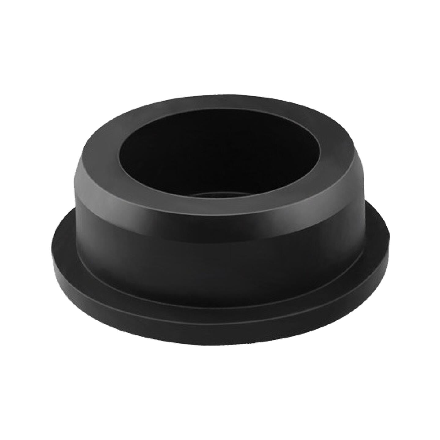 直径 19mm 黒色 フランジ付き シリコンゴム栓 キャップ T字 ホールプラグ