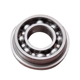 内径 9mm 外径 17mm 厚さ 4mm オープンタイプ スチール フランジ付き ベアリング