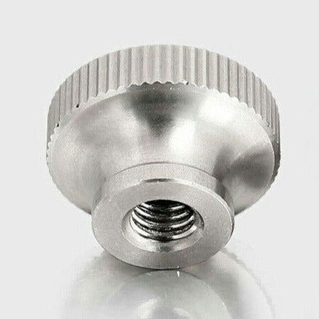 M8 x 1.25 装飾 5個入 ローレットナット サムナット 縦目 ステンレス鋼