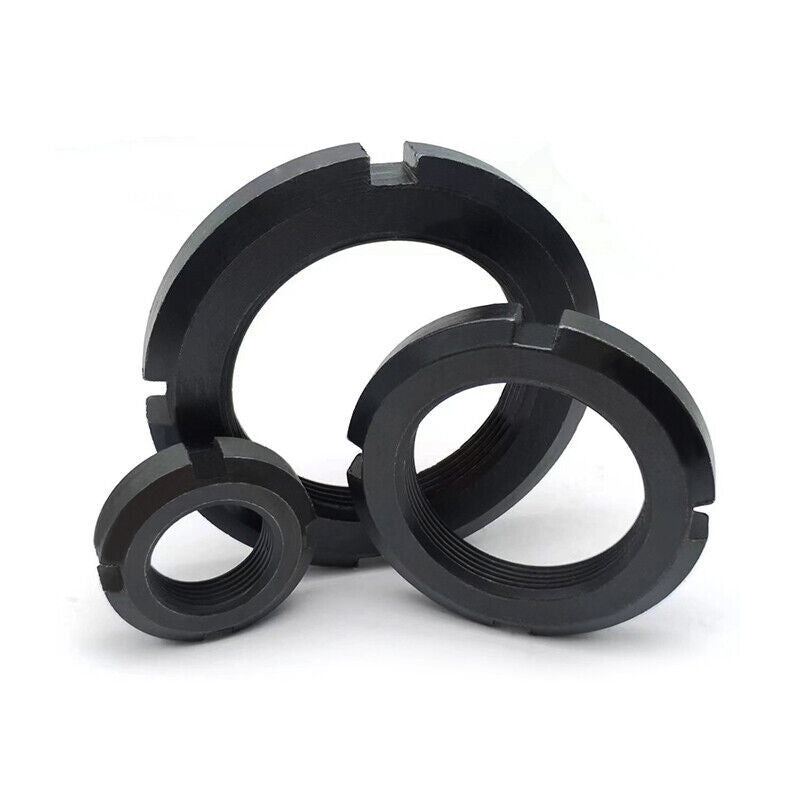 M12 ～ M200 左ねじ 選択 スチール 溝付き丸ナット