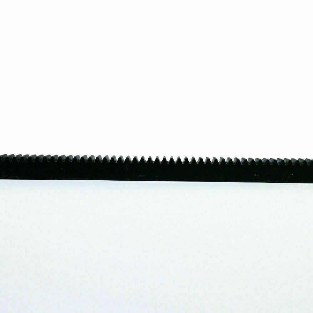 M0.5 Width 8mm Height 8mm Total length 100mm Rack gear AISI1045 steel