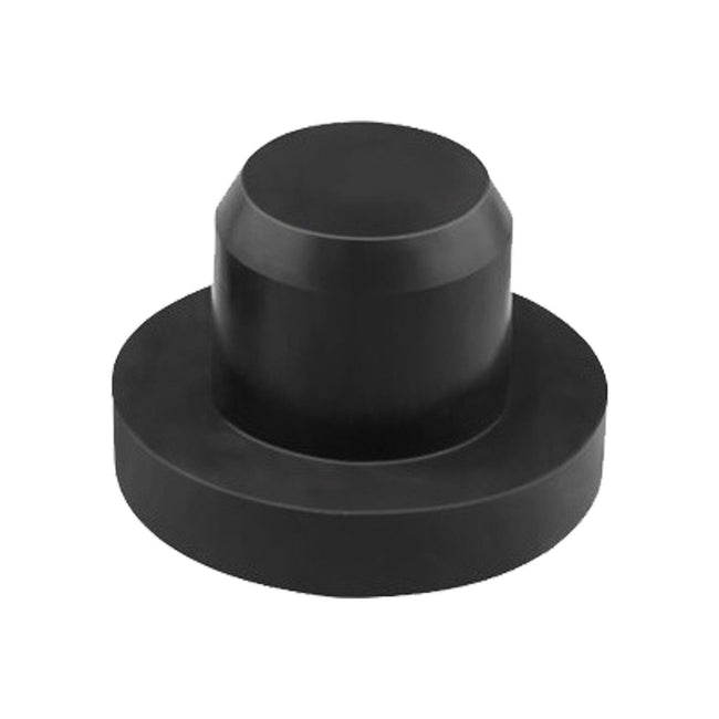 直径 5.3mm 長さ 7mm 黒色 ソリッドシール フランジ付き シリコンゴム栓 キャップ T字 ホールプラグ