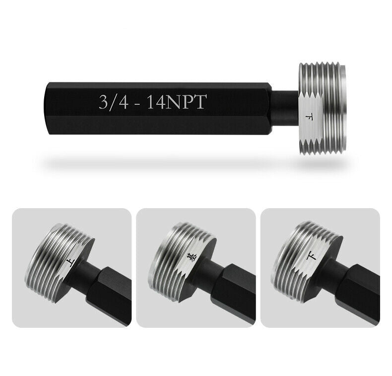 2" - 11 1/2 NPT American Taper Pipe Thread Plug Gauge