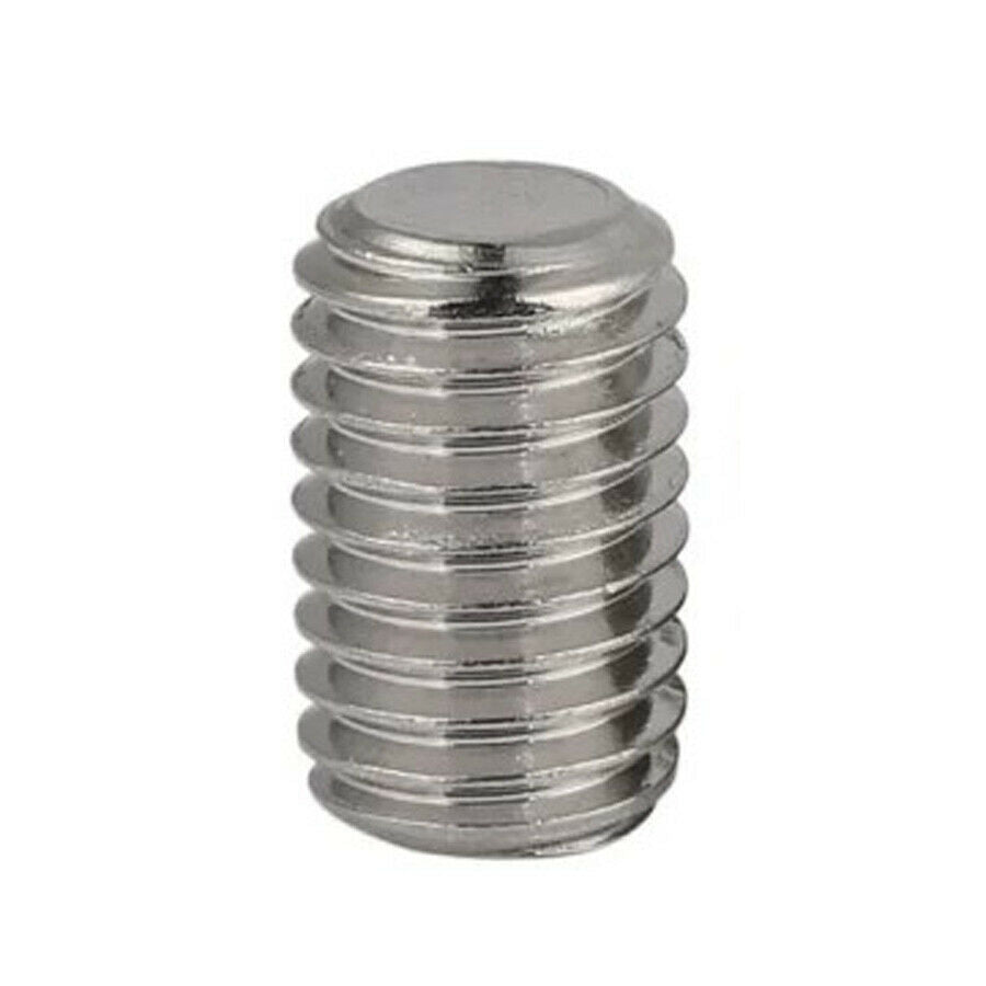 M8 x 1.0 長さ 30mm 六角穴付き止めねじ 10個入 304ステンレス鋼 平先