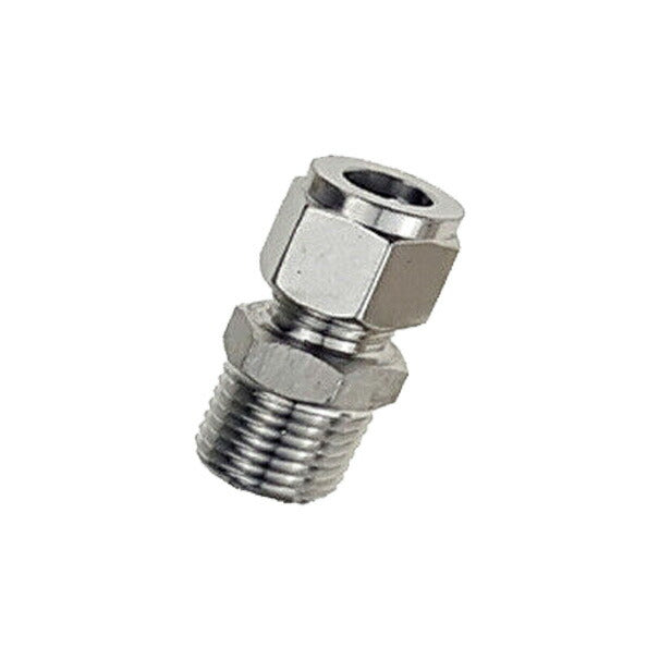 BSPP(G) PF 1/2" 6mm管用 ステンレス カップリングアダプター 継手 継管