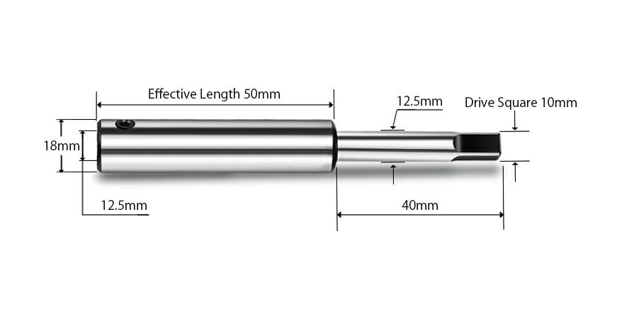 ISO Standard M16 Tap Extension Bar