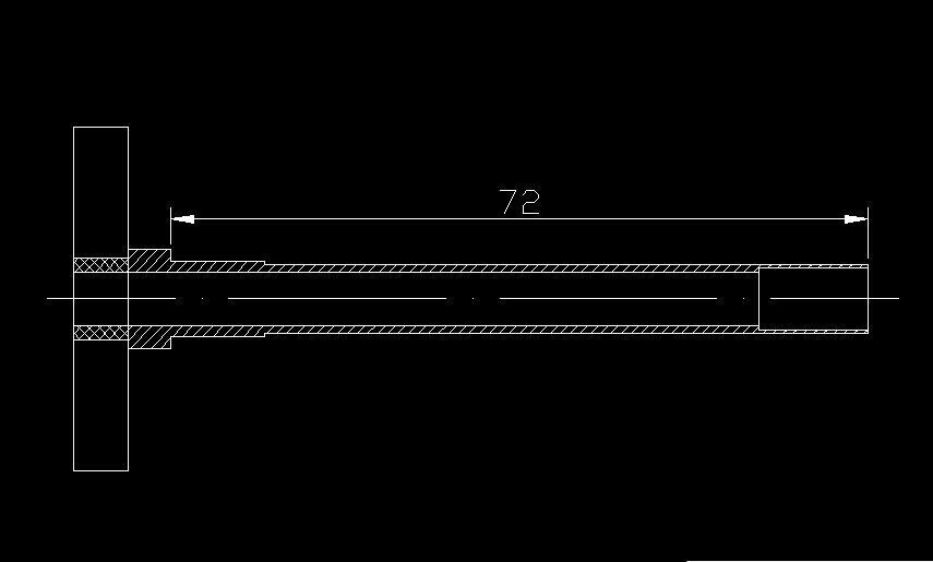 8mm Watch Lathe Drawbar WW Size