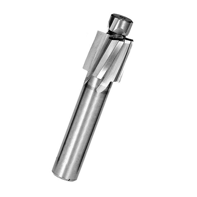 刃径 13.4mm 案内径 8.2mm ストレートシャンク HSS 沈めフライス 座ぐり加工 カウンターボア パイロット付き