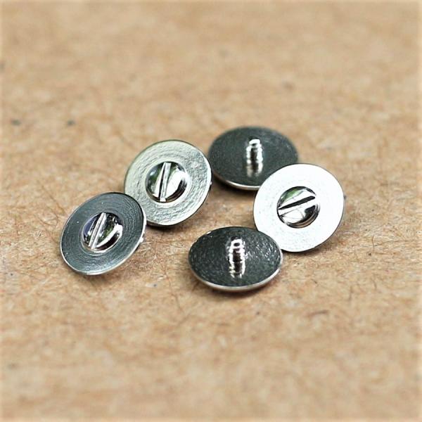 Watch Parts ETA28 Series Round Hole Wheel Screws (5420) Pack of 5