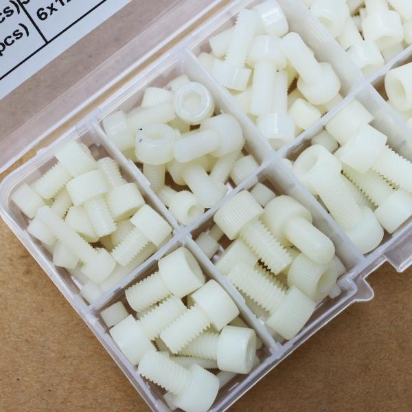 Hex Socket Head Bolt Set M3 M4 M5 M6 Plastic Total 150 Pieces