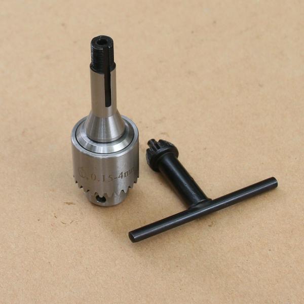 M7 x 0.75 チャック範囲 0.3～4mm 8ミリ時計旋盤用 ドリルチャック JT0テーパーマウント