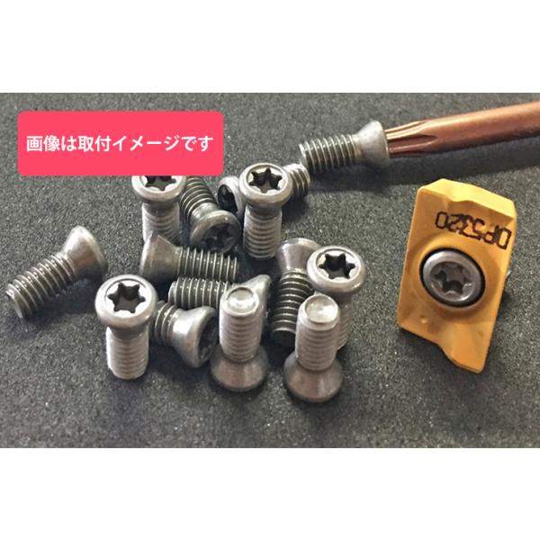 M6 x 1.0 長さ 16mm 10個入 強度区分12.9 CNC旋盤工具用 皿頭 トルクスねじ