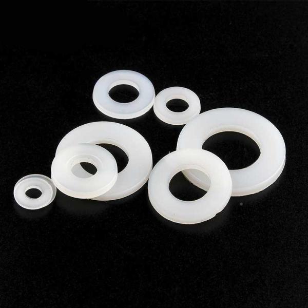 Nylon Washer Set with Case, M2, M2.5, M3, M4, M5, M6, M8, M10, Total 520 Pieces