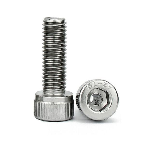 M6 x 1.0 x 40mm 穴径 3.2mm 六角穴付き中空ボルト 304ステンレス鋼 2個入