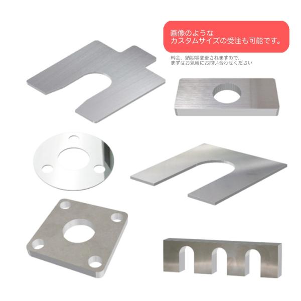 M10 x 25 x 4mm 5-Piece Stainless Steel Flat Washer