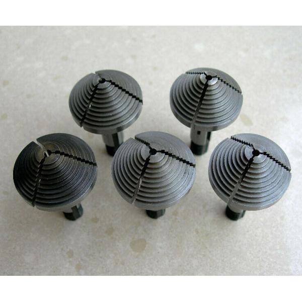 直径 5.4～ 23mm 5種セット 8mm時計旋盤用 リングステップチャック