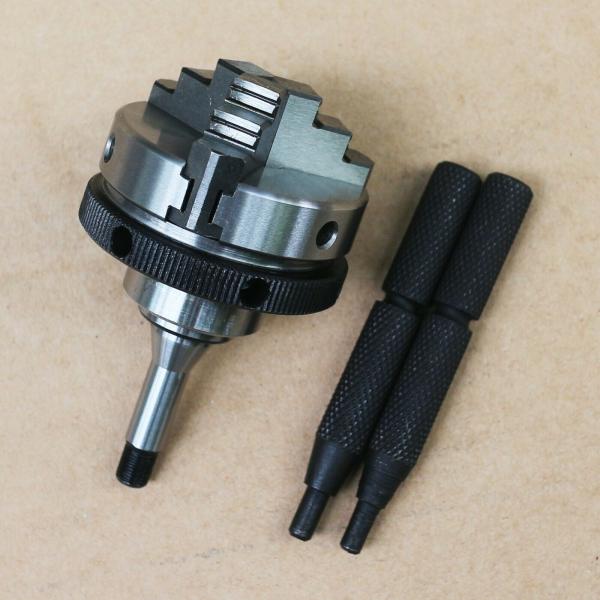3爪 0.275" x 40 (WWサイズ)ねじ セルフセンタリングチャック 8ミリ時計旋盤用