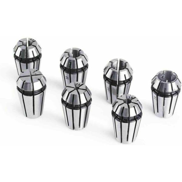 WW Size 8mm Watch Lathe ER11 Collet Adapter with 8 Collets and Wrench